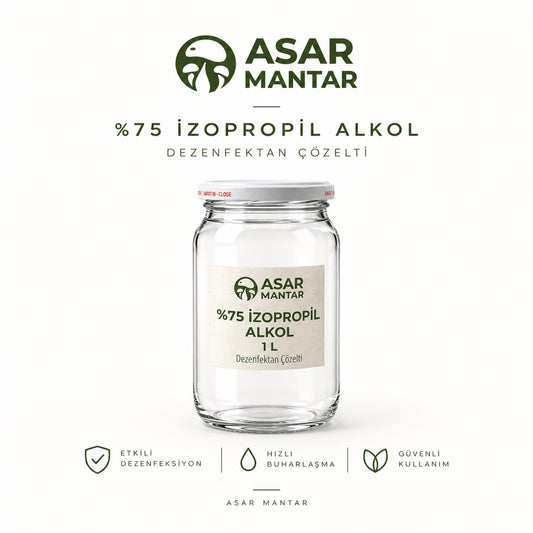 İzopropil Dezenfektan %75 Çözelti (1 Litre)